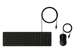 COMBO TECLADO E MOUSE CCI20 -COM FIO PR