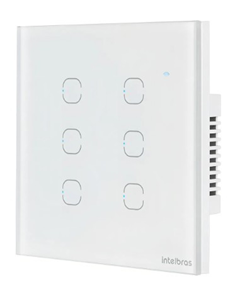 INTERRUPTOR TOUCH WI-FI 6 T EIW 1006 BR