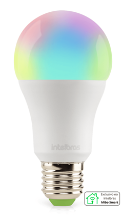 LAMPADA DE LED WI-FI RGB 10W ELW-1001