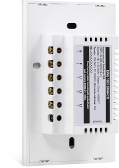 INTERRUPTOR TOUCH WIFI 3 TEC EIW 1003 BR