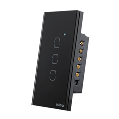 INTERRUPTOR TOUCH WIFI 3 TECL EIW 1003PT