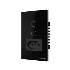 TOMADA 10A E 2 TECLAS WI-FI ETW 1021 PT