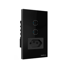 TOMADA 10A E 2 TECLAS WI-FI ETW 1021 PT