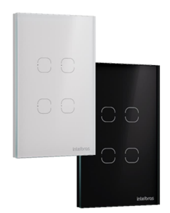 INTERRUPTOR TOUCH ZIGBEE 4B EIZ 1004S BR