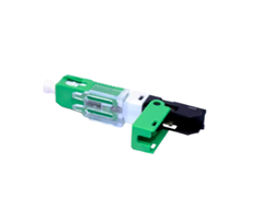 CONECTOR OPTICO SC/APC SIMPLES VERDE