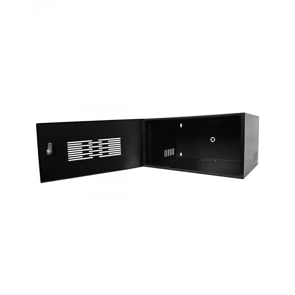 Porta Jon Rack MINI RACK 19 05U X 350MM PORTA PERFURADA | Linhavix Distribuidora