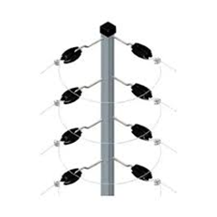 HASTE  INDU 25X25 0,75MT C/8 ISOLADORES