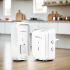 CAMPAINHA SEM FIO COM BATERIA CIB 101 BR