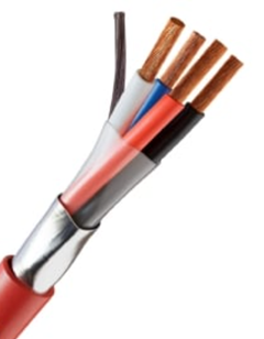 CABO ALARME INCENDIO 1X4X1,00MM VM