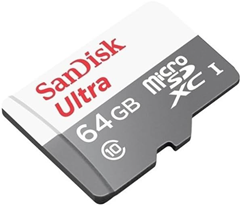 CARTAO MICRO SD 64GB SANDISK ULTRA C10