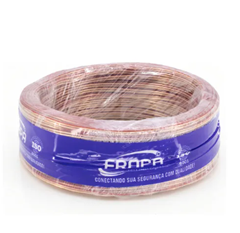CABO BC CRISTAL- VD  2X16AWG 1MM 100M
