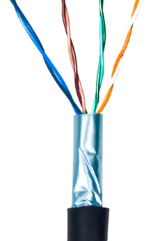 CABO CFTV 4P DC BLINDADO 0.51MM 300MT PT