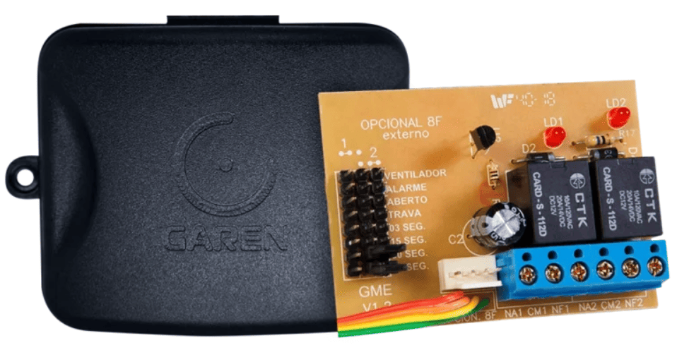 MODULO OPCIONAL 8F V2.0 DIGITAL 2C C/CX | Linhavix Distribuidora