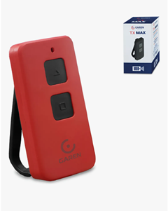 CONTROLE TX MAX  GAREN VERMELHO