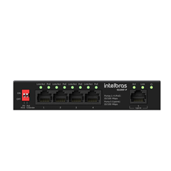 SWITCH N GERENCIAVEL POE5 PORTAS 100MBPS