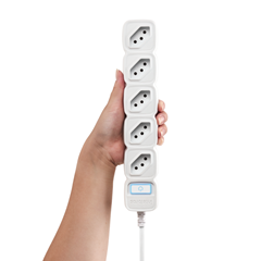 PROTETOR ELETR 5 TOMADA WI-FI EWS 305 BR