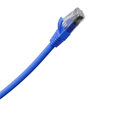 PATCH CORD U/UTP 4P CAT.6 AZL 1,5MT LSZH
