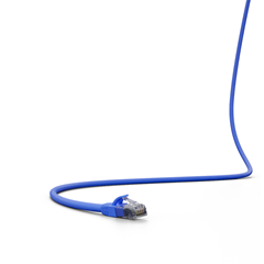 PATCH CORD U/UTP 4P CAT.6 AZL 1,5MT LSZH