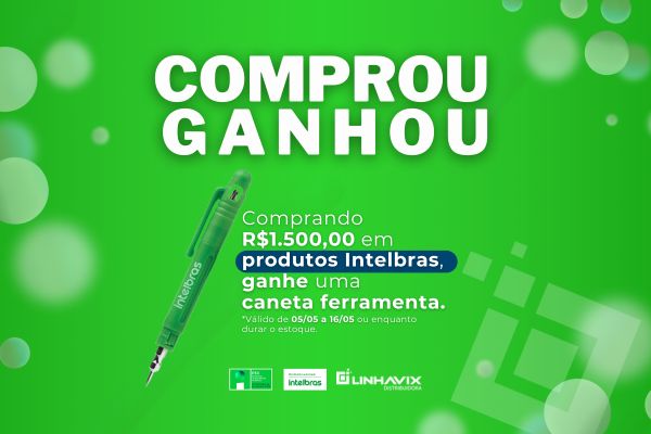 COMPROU GANHOU CANETA FERRAMENTA